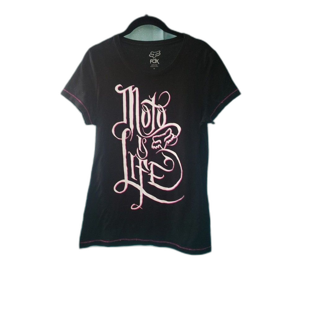 Women's Fox Moto-Life Graphic Print Shirt Size Medium